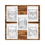 Carti si Birotica - Carti - Carti pentru copii - Carti de colorat - Carte de colorat, 50 de ilustratii, Comori sub apa, 106 pagini, A5 - Infinity.ro