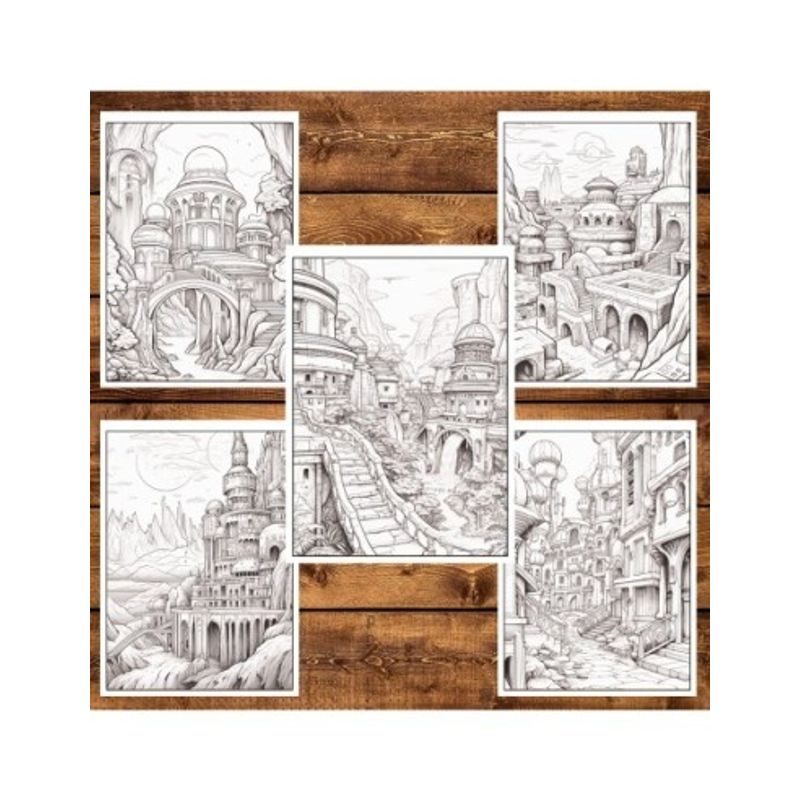 Carti si Birotica - Carti - Carti pentru copii - Carti de colorat - Carte de colorat, 50 de ilustratii, Intergalactic, 106 pagini, A5 - Infinity.ro