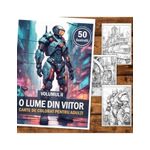 Carti si Birotica - Carti - Carti pentru copii - Carti de colorat - Carte de colorat, 50 de ilustratii, O lume din viitor - Volumul II, 106 pagini, A5 - Infinity.ro