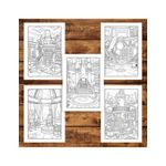 Carti si Birotica - Carti - Carti pentru copii - Carti de colorat - Carte de colorat, 50 de ilustratii, Observatorul astronomic, 106 pagini, A5 - Infinity.ro