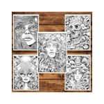 Carti si Birotica - Carti - Carti pentru copii - Carti de colorat - Carte de colorat, 50 de ilustratii, Senzatii Psihedelice - Volumul II, 106 pagini, A5 - Infinity.ro