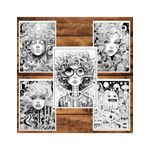 Carti si Birotica - Carti - Carti pentru copii - Carti de colorat - Carte de colorat, 50 de ilustratii, Trippy - Volumul I, 106 pagini, A5 - Infinity.ro