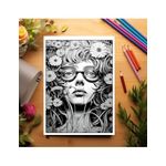 Carti si Birotica - Carti - Carti pentru copii - Carti de colorat - Carte de colorat, 50 de ilustratii, Trippy - Volumul I, 106 pagini, A5 - Infinity.ro