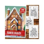 Carti si Birotica - Carti - Carti pentru copii - Carti de colorat - Carte de colorat, 50 de ilustratii, Turte Dulci, 106 pagini, A5 - Infinity.ro