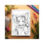 Carti si Birotica - Carti - Carti pentru copii - Carti de colorat - Carte de colorat, 50 de ilustratii, Zane Steampunk, 106 pagini, A5 - Infinity.ro