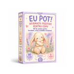 Jucarii, Copii si Bebe - Jucarii si jocuri - Jocuri si puzzle - Jocuri de societate - EU POT! - Carduri cu afirmatii pozitive pentru copii, 80 de cartonase ilustrate, Volumul I, 6-10 ani - Infinity.ro