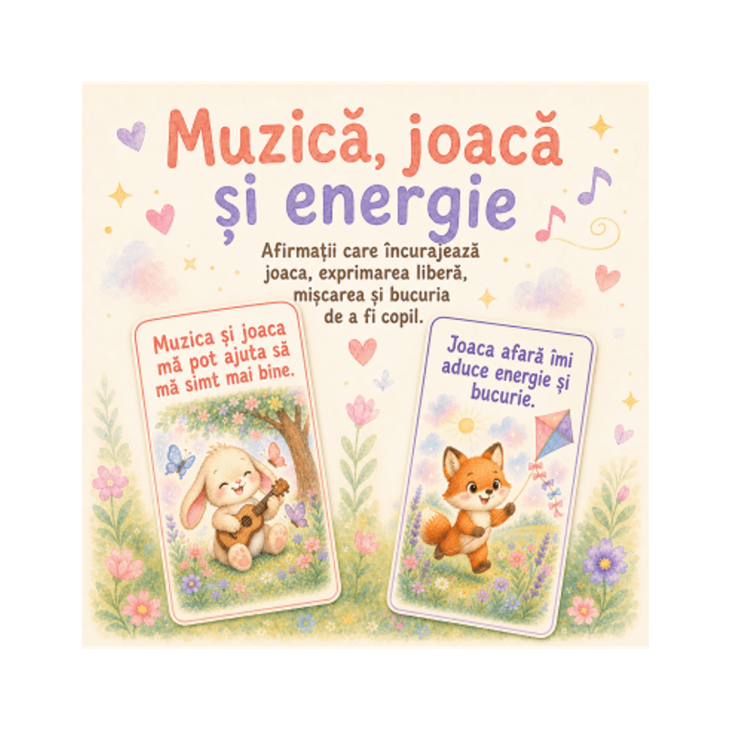Jucarii, Copii si Bebe - Jucarii si jocuri - Jocuri si puzzle - Jocuri de societate - EU POT! - Carduri cu afirmatii pozitive pentru copii, 80 de cartonase ilustrate, Volumul II, 6-10 ani - Infinity.ro