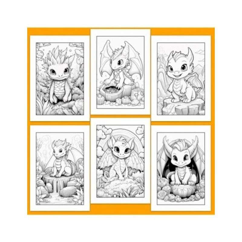 Jucarii, Copii si Bebe - Jucarii si jocuri - Jocuri si puzzle - Jocuri de societate - Joc pentru copii 2 in 1 de memorie si desen, Coloreaza-ma si gaseste-ma - Editia Dragoni - Infinity.ro