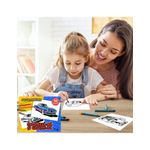 Jucarii, Copii si Bebe - Jucarii si jocuri - Jocuri si puzzle - Jocuri de societate - Joc pentru copii 2 in 1 de memorie si desen, Coloreaza-ma si gaseste-ma - Editia Masinute - Infinity.ro