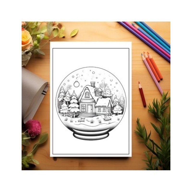 Carti si Birotica - Carti - Carti pentru copii - Carti de colorat - Mega cartea de colorat pentru relaxare si antistres, 100 de ilustratii, Editia de Craciun, 206 pagini, A5 - Infinity.ro