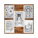 Carti si Birotica - Carti - Carti pentru copii - Carti de colorat - Mega cartea de colorat pentru relaxare si antistres, un mix de 100 de ilustratii, 206 pagini, A5 - Infinity.ro