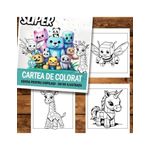 Carti si Birotica - Carti - Carti pentru copii - Carti de colorat - Super cartea de colorat antistres , 50 de ilustratii pentru copilasi, 106 pagini, A5 - Infinity.ro