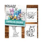 Carti si Birotica - Carti - Carti pentru copii - Carti de colorat - Super cartea de colorat antistres , 50 de ilustratii pentru copilasi, 106 pagini, A5 - Infinity.ro