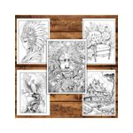 Carti si Birotica - Carti - Carti pentru copii - Carti de colorat - Super cartea de colorat pentru relaxare si antistres, un mix de 50 de ilustratii, 106 pagini, A5 - Infinity.ro