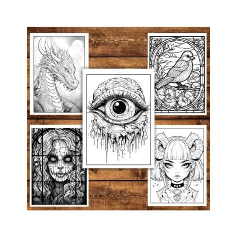 Carti si Birotica - Carti - Carti pentru copii - Carti de colorat - Super cartea de colorat pentru relaxare si antistres, un mix de 50 de ilustratii, 106 pagini, A5 - Infinity.ro