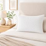 Casa si Gradina - Textile si covoare - Perne si pilote - Perne - Perna matlasata ultrasonic Kotonia Home - 50x70 cm, 750 gr/buc, alba - Infinity.ro