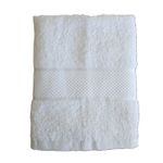 Casa si Gradina - Textile si covoare - Textile baie - Prosoape - Set 5 prosoape baie Kotonia Home Hotel - Rise Satin - 50x90 cm, 100% Bumbac, 400 g/mp, alb - Infinity.ro