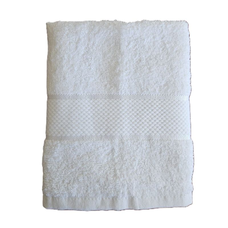 Casa si Gradina - Textile si covoare - Textile baie - Prosoape - Set 5 prosoape baie Kotonia Home Hotel - Rise Satin - 50x90 cm, 100% Bumbac, 400 g/mp, alb - Infinity.ro