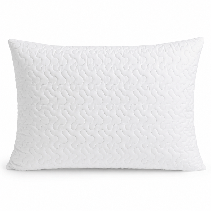 Casa si Gradina - Textile si covoare - Lenjerii de pat - Fete de perna - Set 2 fete perna detasabile, matlasate ultrasonic Kotonia Home - 50x70 cm, albe - Infinity.ro