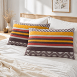 Casa si Gradina - Textile si covoare - Perne si pilote - Perne - Set 2 perne matlasate Kotonia Home - 50x70 cm, 630 gr/buc, decor geometric 010 - Infinity.ro