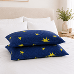 Casa si Gradina - Textile si covoare - Perne si pilote - Perne - Set 2 perne matlasate Kotonia Home - 50x70 cm, 630 gr/buc, decor stele 012 - Infinity.ro