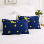 Casa si Gradina - Textile si covoare - Perne si pilote - Perne - Set 2 perne matlasate Kotonia Home - 50x70 cm, 630 gr/buc, decor stele 012 - Infinity.ro