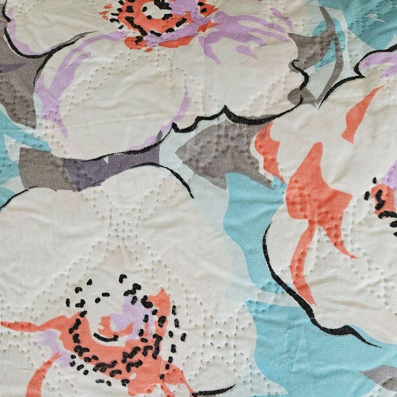 Casa si Gradina - Textile si covoare - Perne si pilote - Perne - Set 2 perne matlasate Kotonia Home - 50x70 cm, 630 gr/buc, decor floral 01 - Infinity.ro