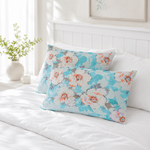 Casa si Gradina - Textile si covoare - Perne si pilote - Perne - Set 2 perne matlasate Kotonia Home - 50x70 cm, 630 gr/buc, decor floral 01 - Infinity.ro