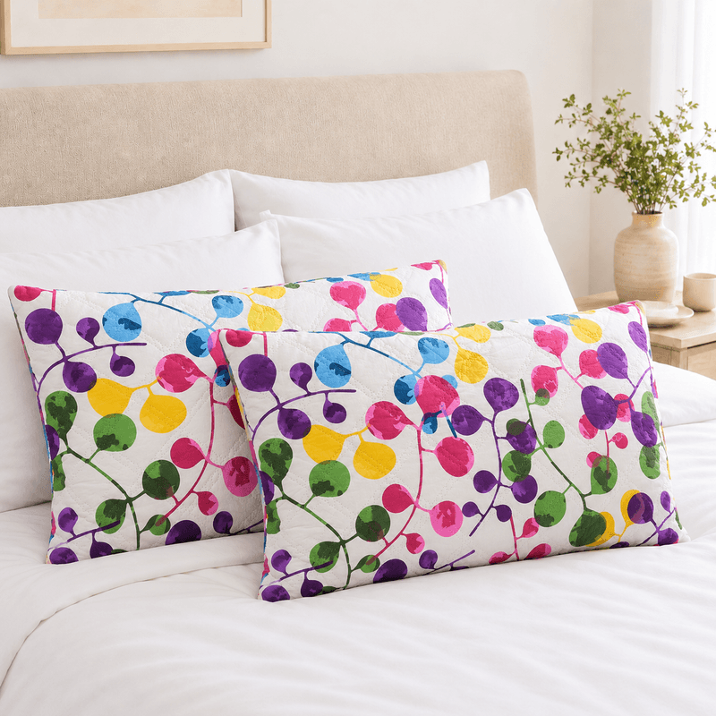 Casa si Gradina - Textile si covoare - Perne si pilote - Perne - Set 2 perne matlasate Kotonia Home - 50x70 cm, 630 gr/buc, decor multicolor 09 - Infinity.ro