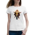 Fashion, accesorii si bijuterii - Femei - Imbracaminte femei - Tricouri si topuri femei - Tricou femei Dota 2 Combo Steam Invoker Hero Dota2, alb, marime 2XL - Infinity.ro