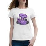 Fashion, accesorii si bijuterii - Femei - Imbracaminte femei - Tricouri si topuri femei - Tricou femei Dota 2 Darkterror Faceless Void Hero Dota2, alb, marime 2XL - Infinity.ro