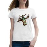 Fashion, accesorii si bijuterii - Femei - Imbracaminte femei - Tricouri si topuri femei - Tricou femei Dota 2 Defense of the Ancients Clive Barker Dota2, alb, marime 2XL - Infinity.ro