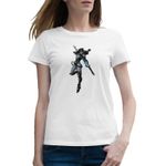 Fashion, accesorii si bijuterii - Femei - Imbracaminte femei - Tricouri si topuri femei - Tricou femei Dota 2 Lyralei Windranger Heroes Dota2 Game, alb, marime 2XL - Infinity.ro