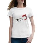 Fashion, accesorii si bijuterii - Femei - Imbracaminte femei - Tricouri si topuri femei - Tricou femei Dota 2 Pudge Hook Doomsday Ripper Weapon, alb, marime 2XL - Infinity.ro