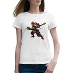Fashion, accesorii si bijuterii - Femei - Imbracaminte femei - Tricouri si topuri femei - Tricou femei Dota 2 Sun Wukong Monkey King Heroes Dota2, alb, marime 2XL - Infinity.ro