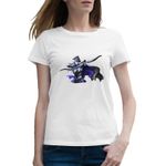 Fashion, accesorii si bijuterii - Femei - Imbracaminte femei - Tricouri si topuri femei - Tricou femei Dota 2 Traxex Drow Ranger Hero Dota2, alb, marime 2XL - Infinity.ro