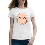 Fashion, accesorii si bijuterii - Femei - Imbracaminte femei - Tricouri si topuri femei - Tricou femei Dragon Ball Z Krillin Master Kung Fu, alb, marime 2XL - Infinity.ro