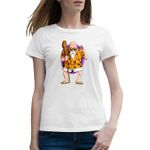 Fashion, accesorii si bijuterii - Femei - Imbracaminte femei - Tricouri si topuri femei - Tricou femei Dragon Ball Z Master Roshi Akira Toriyama Maestru, alb, marime 2XL - Infinity.ro