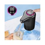 Casa si Gradina - Mobilier - Organizare si depozitare - Dozatoare/dispensere de apa - Pompa Electrica de Apa pentru Bidon EMC ONSHOP®, Incarcare USB, Compatibilitate Universala, Negru - Infinity.ro