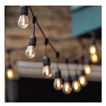 Casa si Gradina - Corpuri si surse de iluminat - Iluminat exterior - Lampi solare - Ghirlanda Luminoasa Solara EMC ONSHOP®, 5m,10BecuriLED, Protectie IP65, Telecomanda, Indicator Digital Procentaj Baterie - Infinity.ro