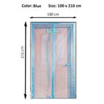 Casa si Gradina - Constructii - Usi interior, exterior si garaj - Accesorii usi - Perdea Magnetica Anti-Tantari si Insecte EMC ONSHOP®, Inchidere Automata, Dimensiuni 100 x 210 cm, Negru - Infinity.ro