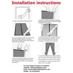Casa si Gradina - Constructii - Usi interior, exterior si garaj - Accesorii usi - Perdea Magnetica Anti-Tantari si Insecte EMC ONSHOP®, Inchidere Automata, Dimensiuni 100 x 210 cm, Negru - Infinity.ro