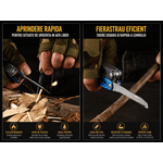 Sport si Outdoor - Camping - Cutite, bricege si accesorii - Unelte multifunctionale - Ciocan Multifunctional 17 in 1, A ATAB, Multitool cu Cleste, Cutit, Fierastrau - Infinity.ro