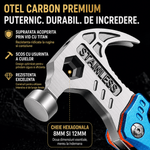 Sport si Outdoor - Camping - Cutite, bricege si accesorii - Unelte multifunctionale - Ciocan Multifunctional 17 in 1, A ATAB, Multitool cu Cleste, Cutit, Fierastrau - Infinity.ro