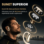 TV, Audio-Video si Foto - Portabile audio - Casti audio - Casti Wireless Open-Ear A ATAB cu Traducere AI in 144 Limbi, Bluetooth 5.3, IPX5, Control Tactil, USB-C, Khaki(Bej) - Infinity.ro