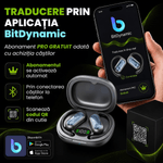 TV, Audio-Video si Foto - Portabile audio - Casti audio - Casti Wireless Open-Ear A ATAB cu Traducere AI in 144 Limbi, Bluetooth 5.3, IPX5, Control Tactil, USB-C, Sapphire Blue - Infinity.ro