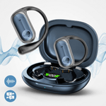 TV, Audio-Video si Foto - Portabile audio - Casti audio - Casti Wireless Open-Ear A ATAB cu Traducere AI in 144 Limbi, Bluetooth 5.3, IPX5, Control Tactil, USB-C, Sapphire Blue - Infinity.ro