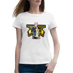 Fashion, accesorii si bijuterii - Femei - Imbracaminte femei - Tricouri si topuri femei - Tricou femei Drift Mask Fortnite GTA Trevor, alb, marime 2XL - Infinity.ro