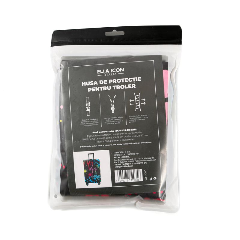 Sport si Outdoor - Articole de voiaj - Accesorii articole de voiaj - Ella Icon Paint Husa de protectie pentru troler 63–71 cm (L) - Infinity.ro