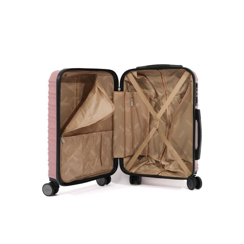 Sport si Outdoor - Articole de voiaj - Trolere - Ella Icon Troler Assign roz 55x37x23 cm - Infinity.ro